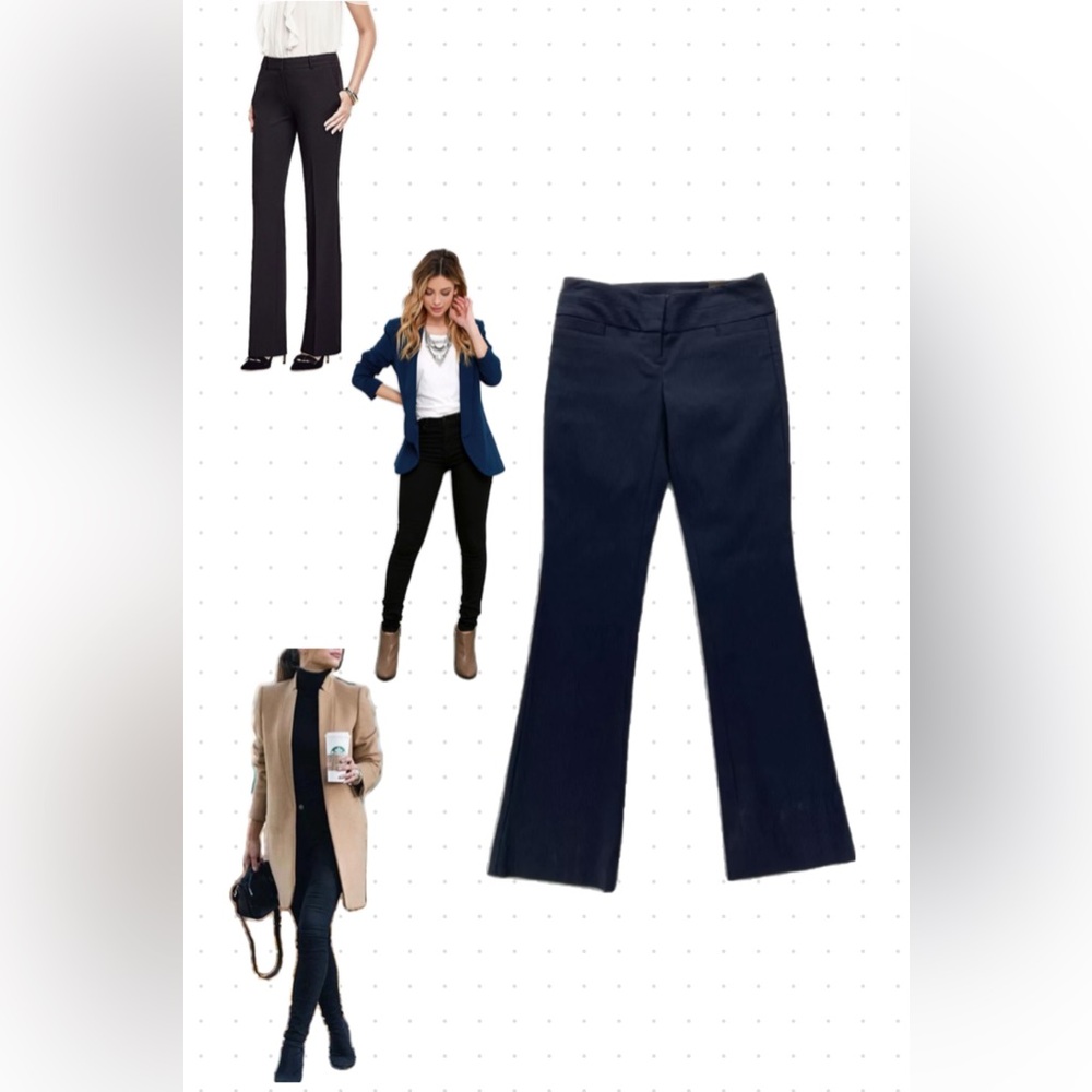 THE LIMITED Exact Stretch “0” TALL, Straight Leg, Black.